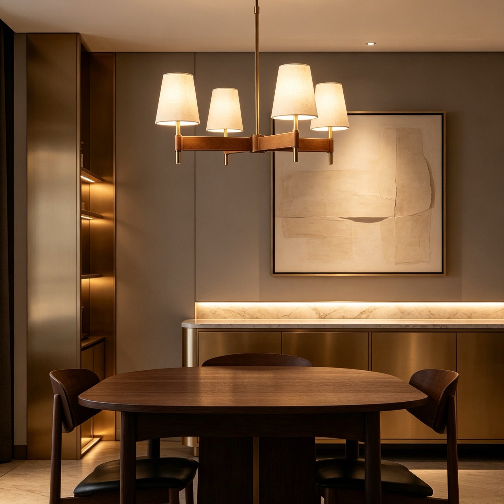 Hastings 4-Light Cross Chandelier