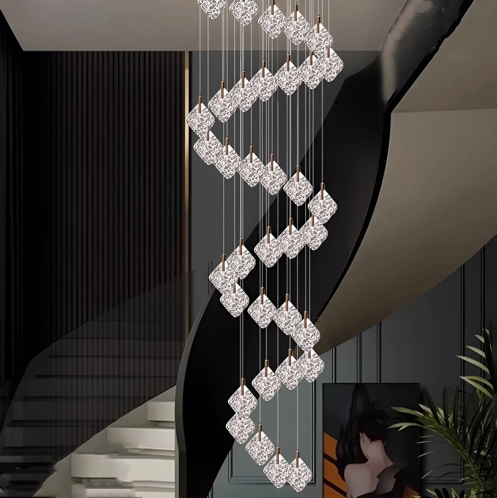 Evelina Crystal Chandelier