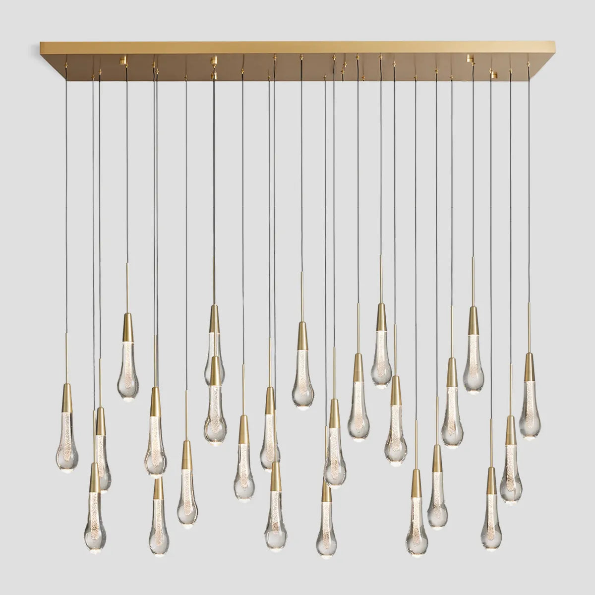 Solitaire Linear Chandelier