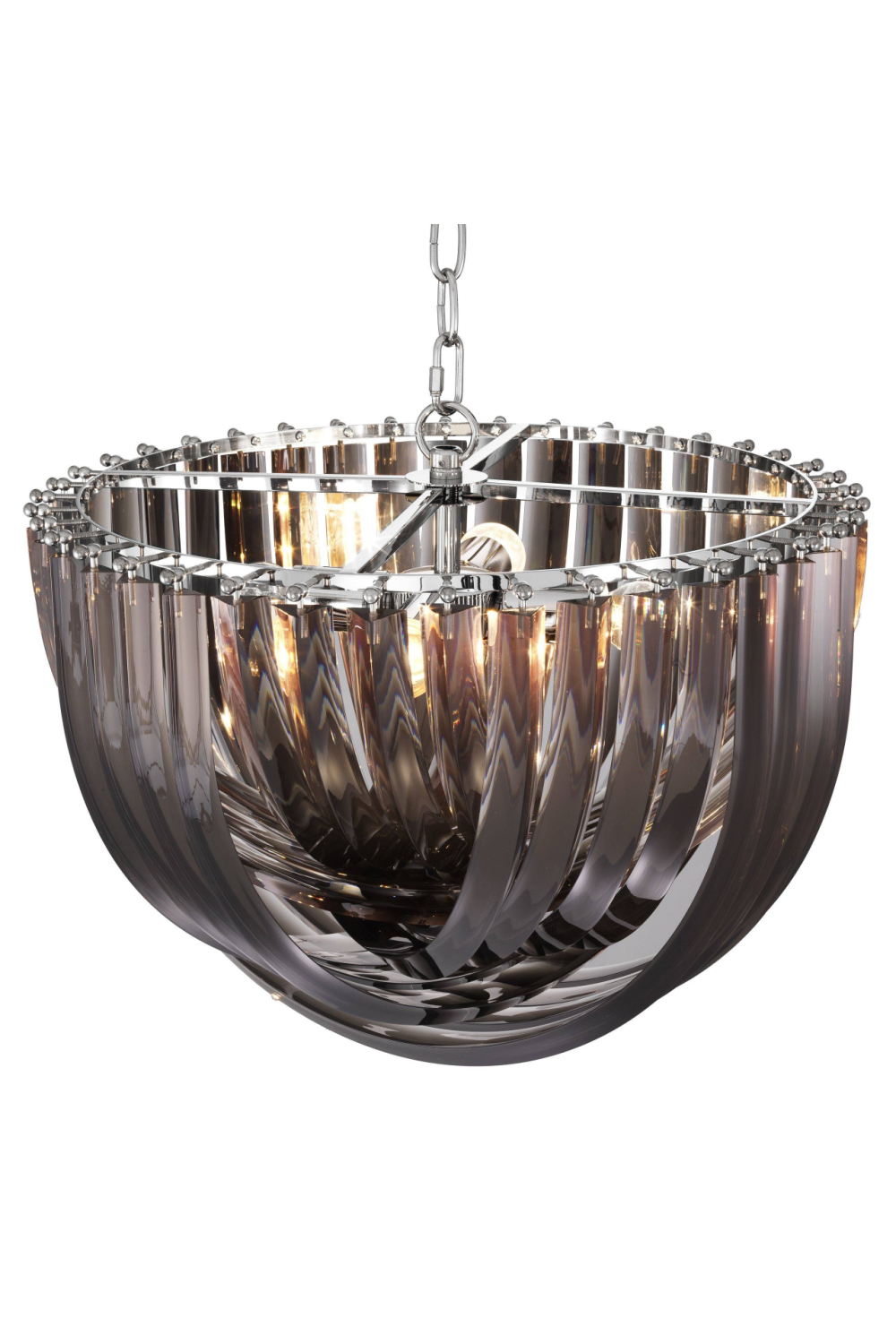 Lucite Loop Chandelier | Eichholtz Murano | OROA TRADE