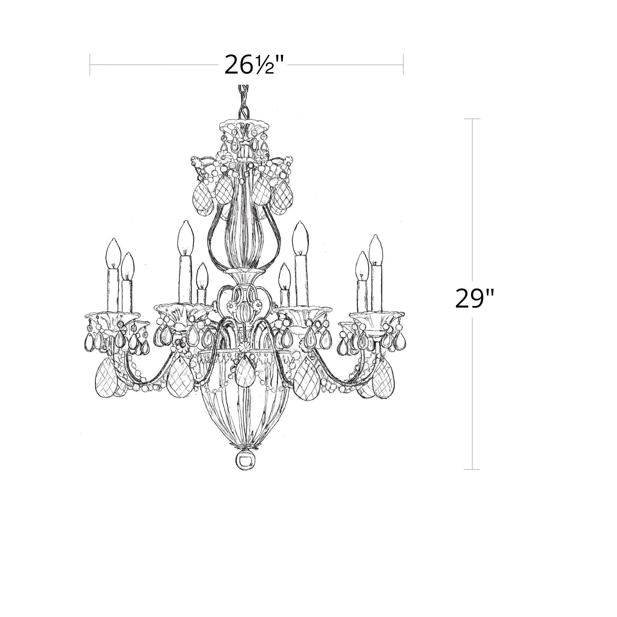 Bauble 11-Light Chandelier