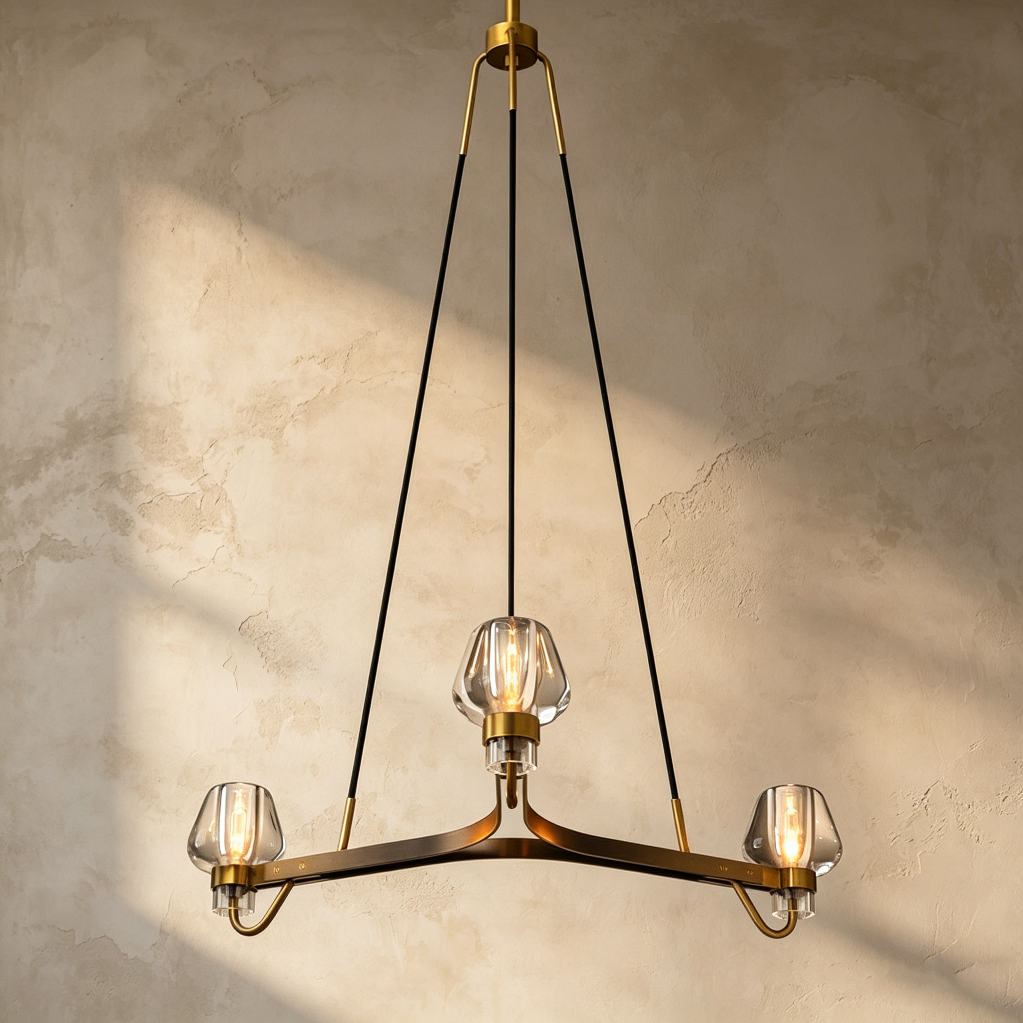 Letitia Crystal Chandelier 3 Light
