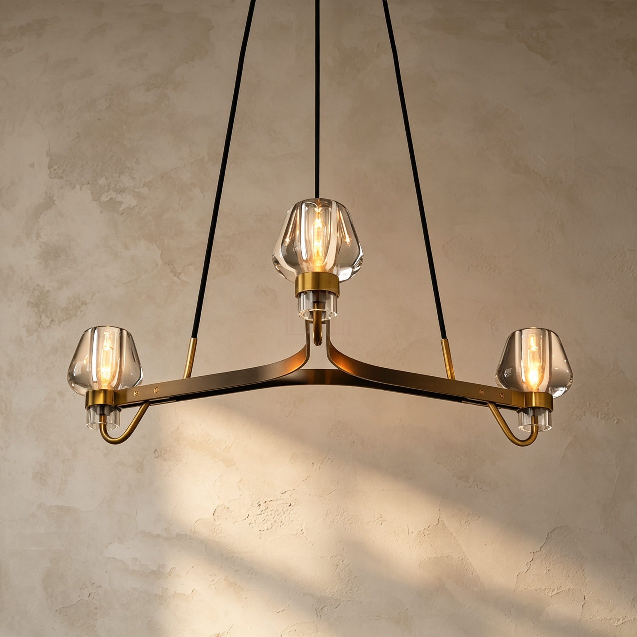 Letitia Crystal Chandelier 3 Light