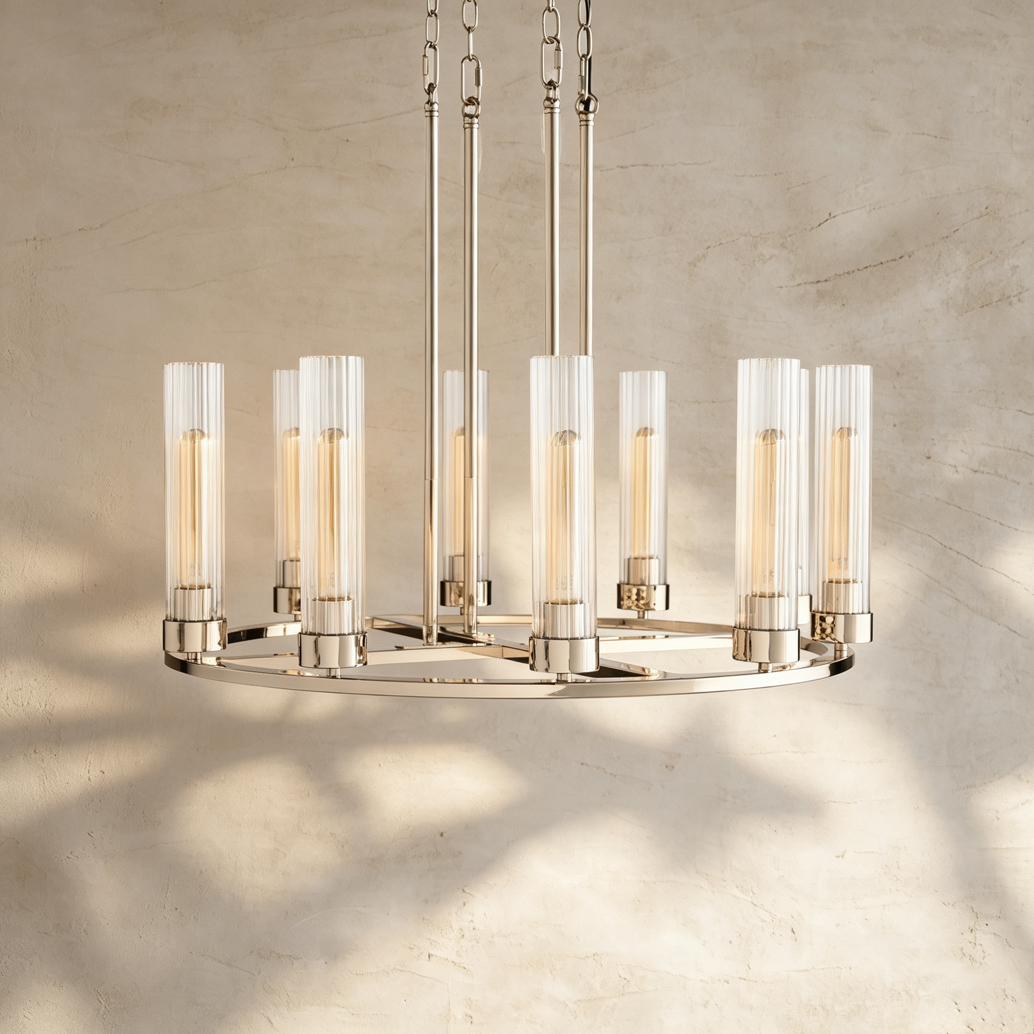Andreas Round Chandelier 10/12 Light