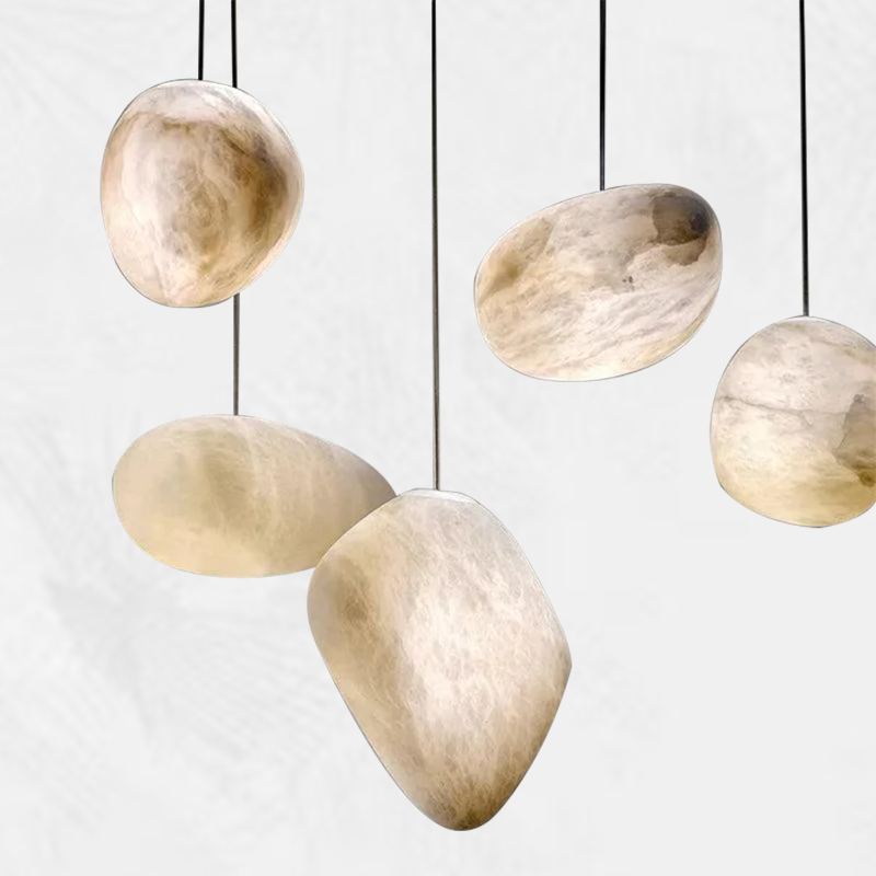 Culoud Alabaster Natural Stone Pendant