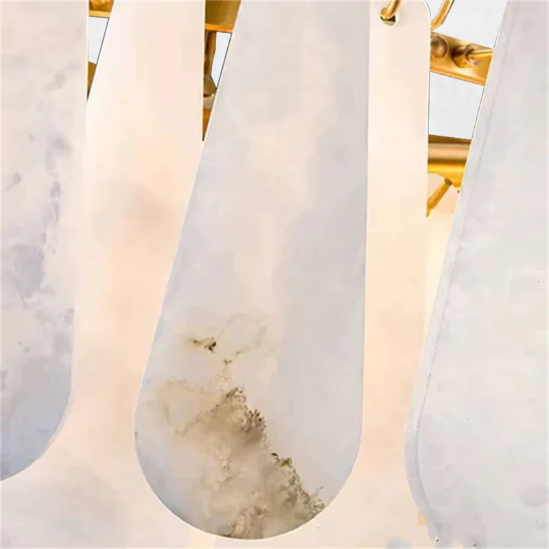 Culoud Alabaster Foyer Chandelier Lighting