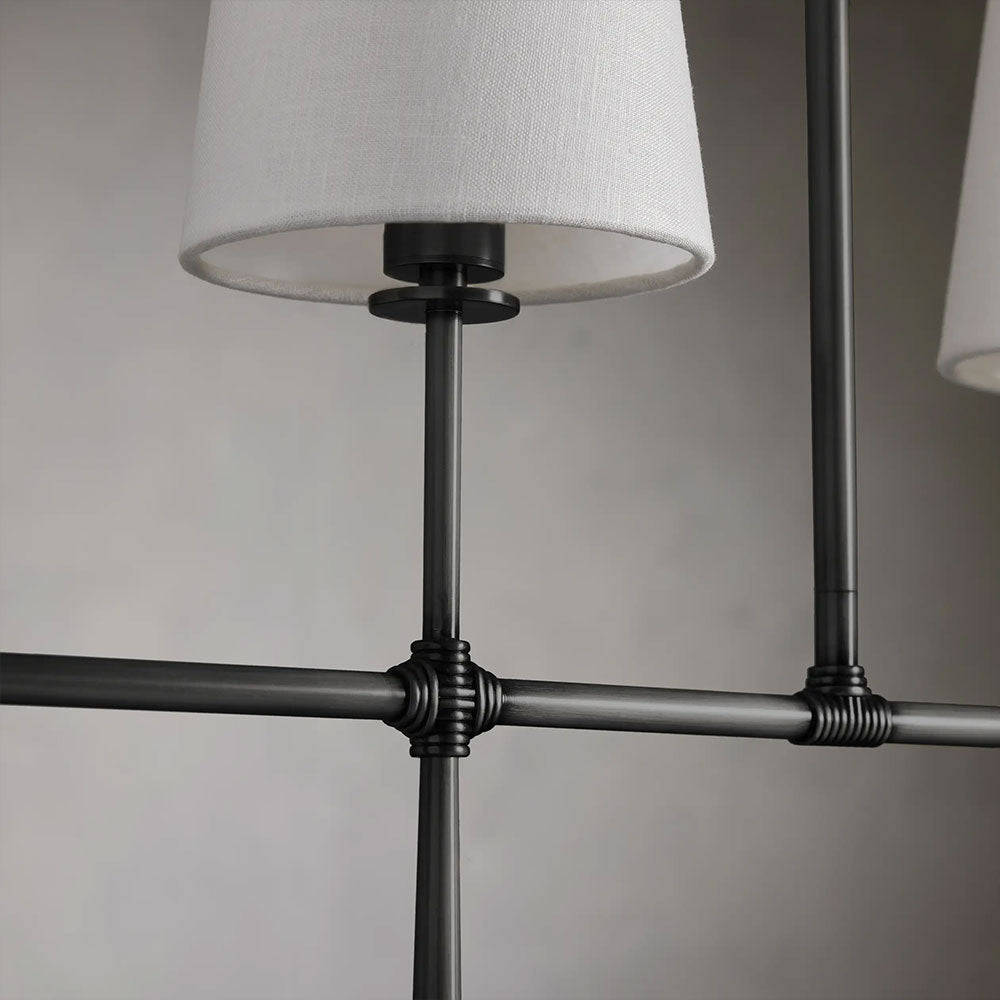 Rhodes Linear Chandelier 5 Light / 6 Light
