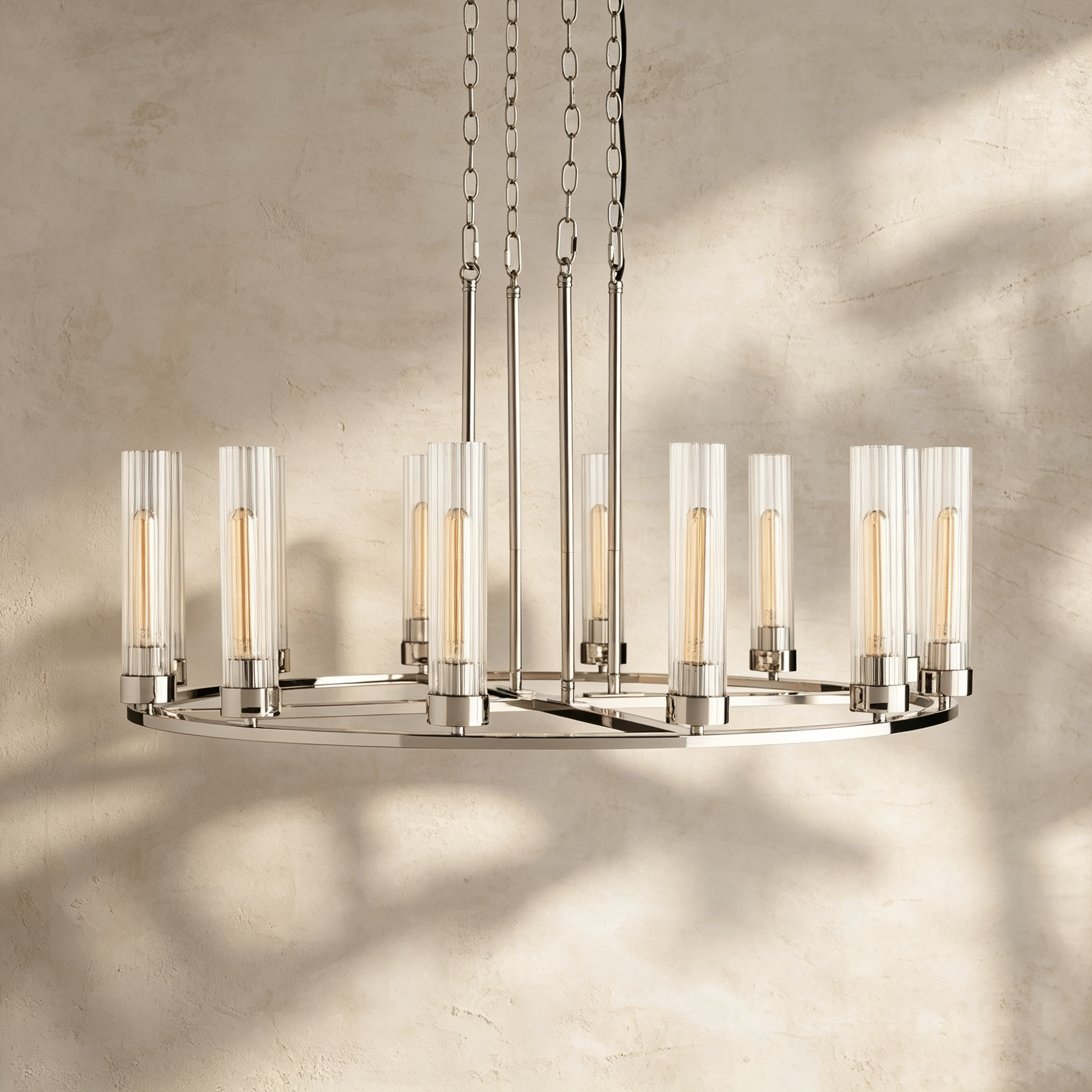 Andreas Round Chandelier 10/12 Light