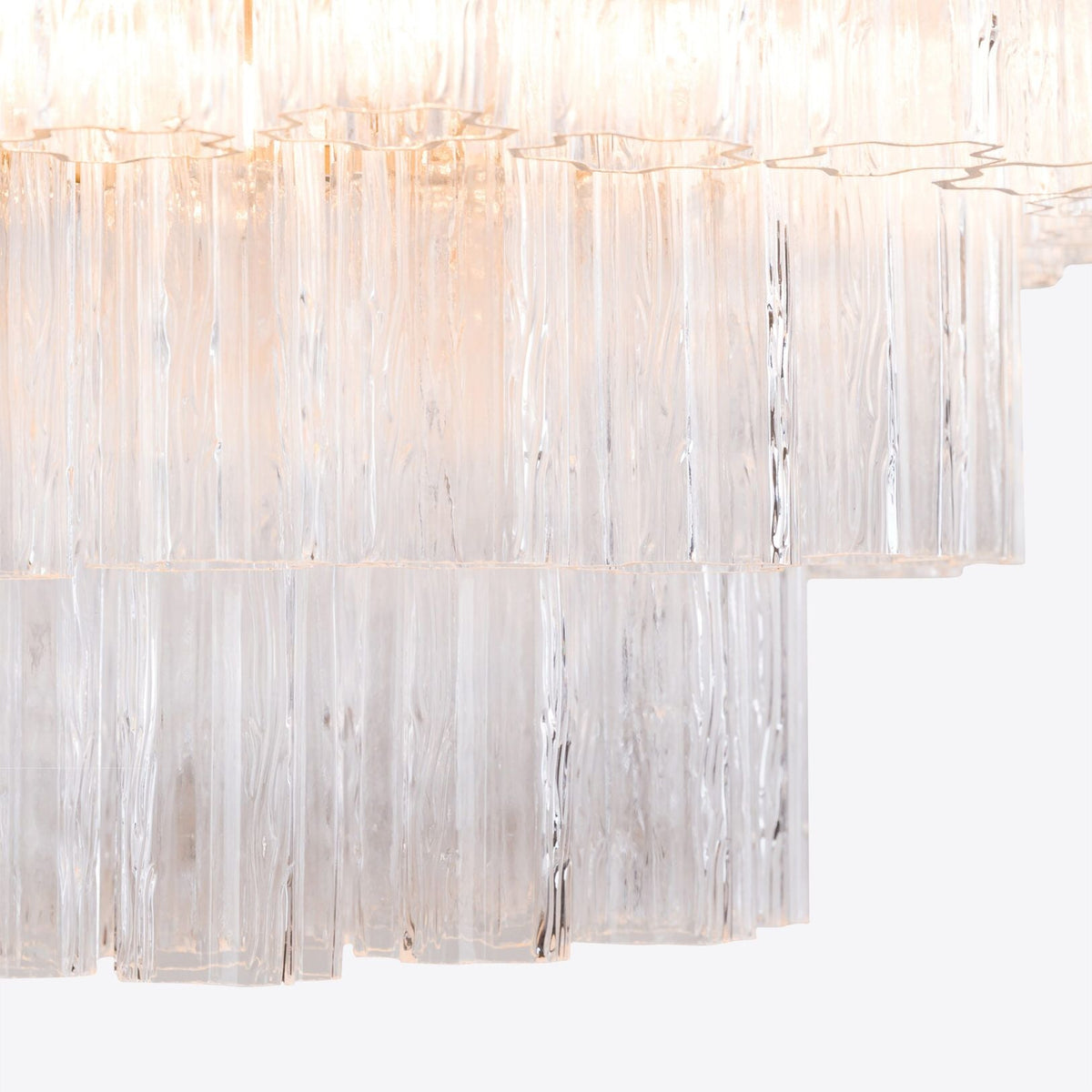 Medium Treviso Murano Chandelier 28"