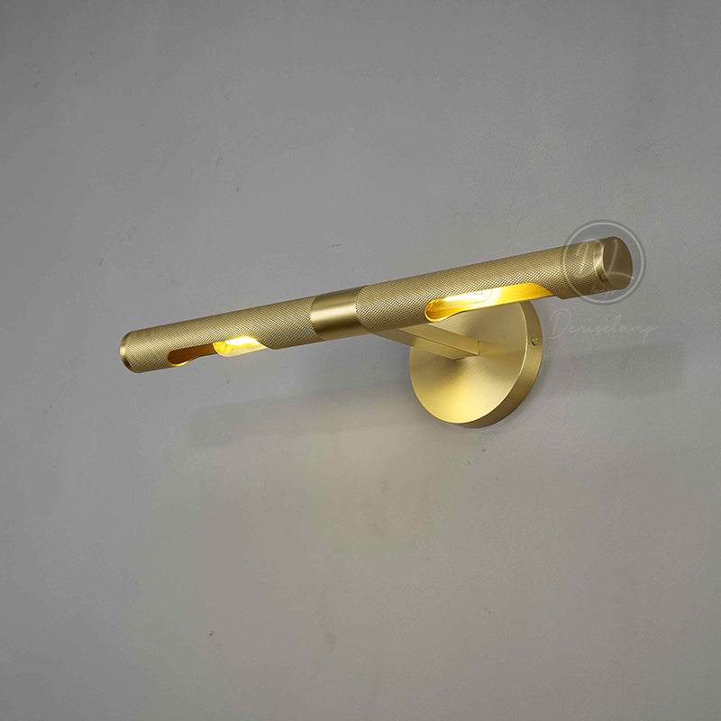 Denise 2-Light Modern Solid Brass Wall Mounted