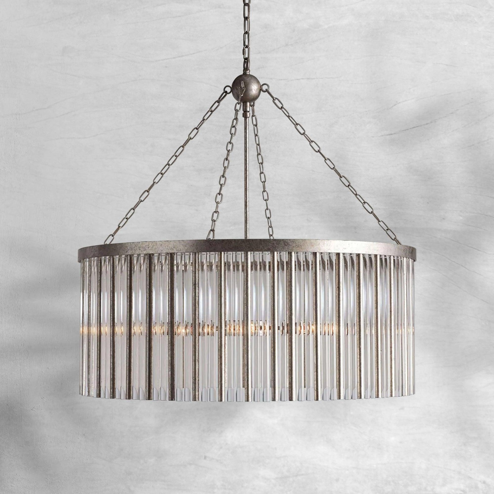 Andalucia Round Chandelier 24"35"