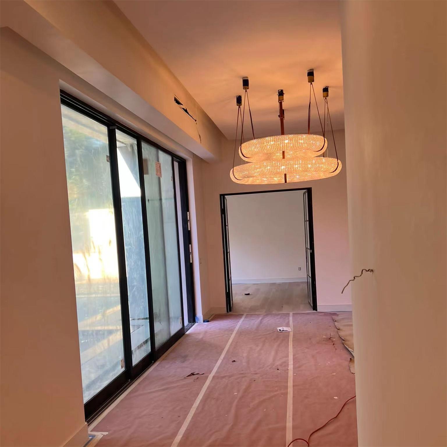 Cannoli Round Chandelier 41"