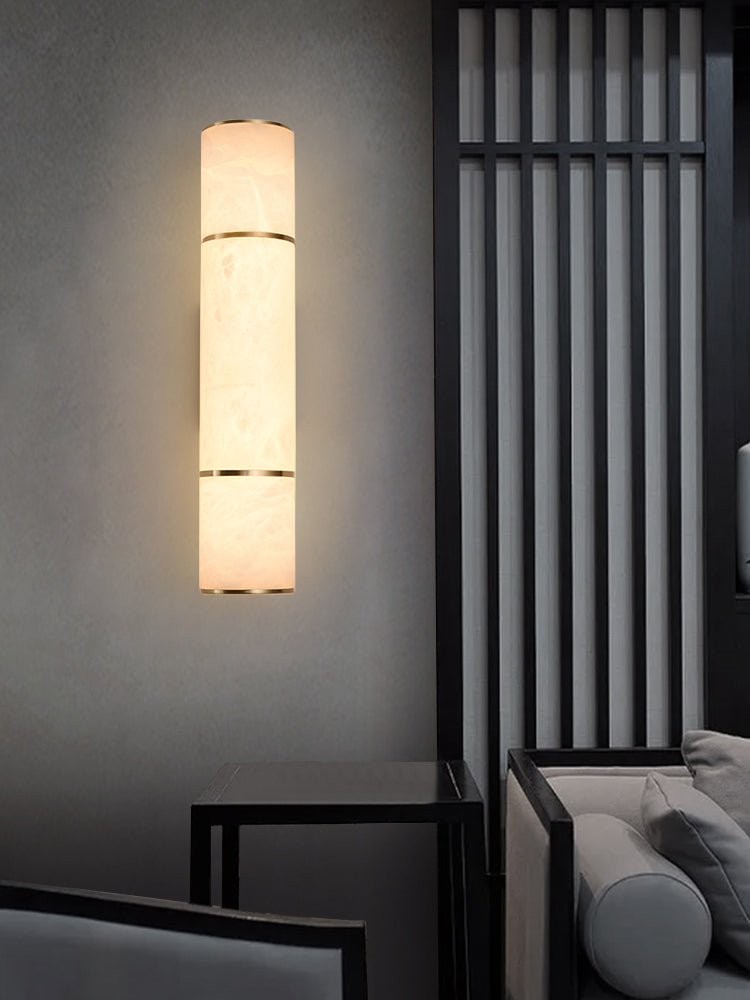 Deniselamp® Creative Marble Wall Lamp in Postmodern Style for Dining Room, Bedroom image | luxury lighting | marble wall lamps