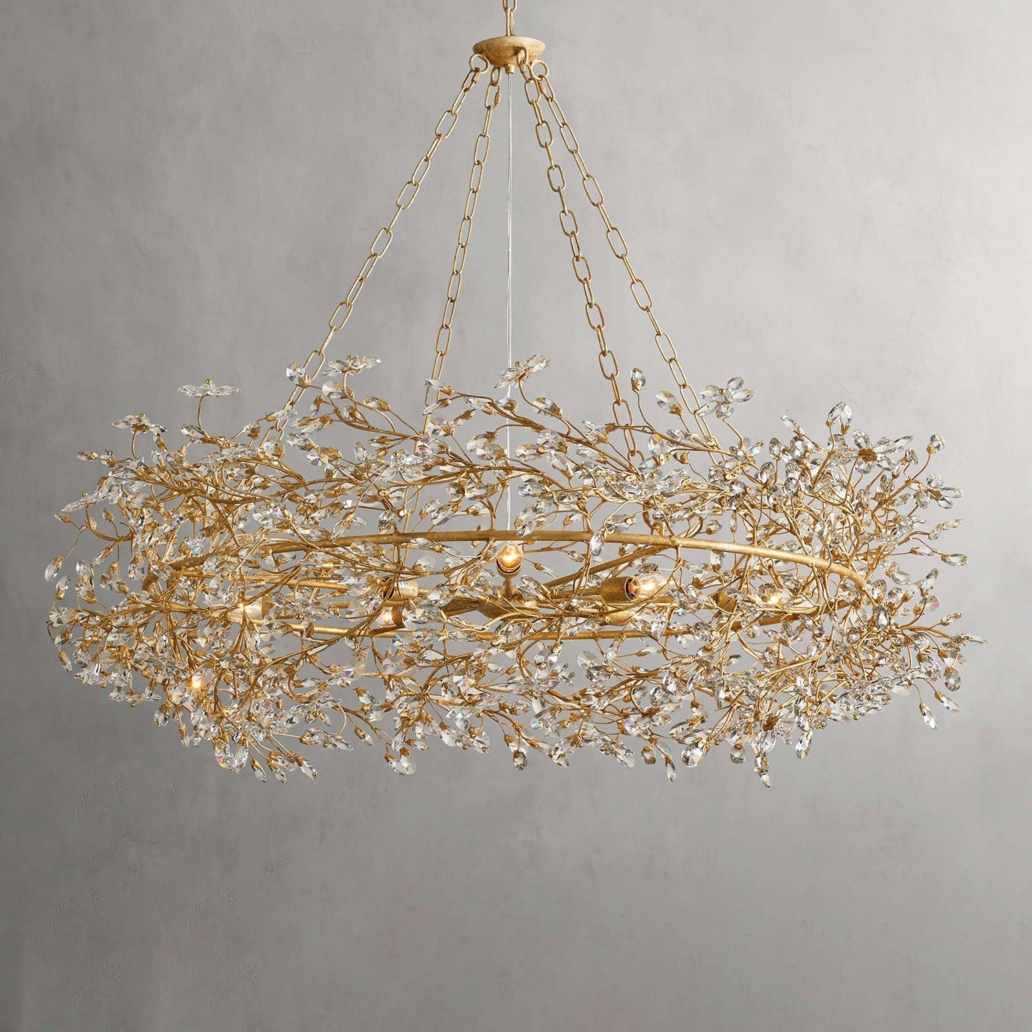 Denise Fiore Crown Chandelier