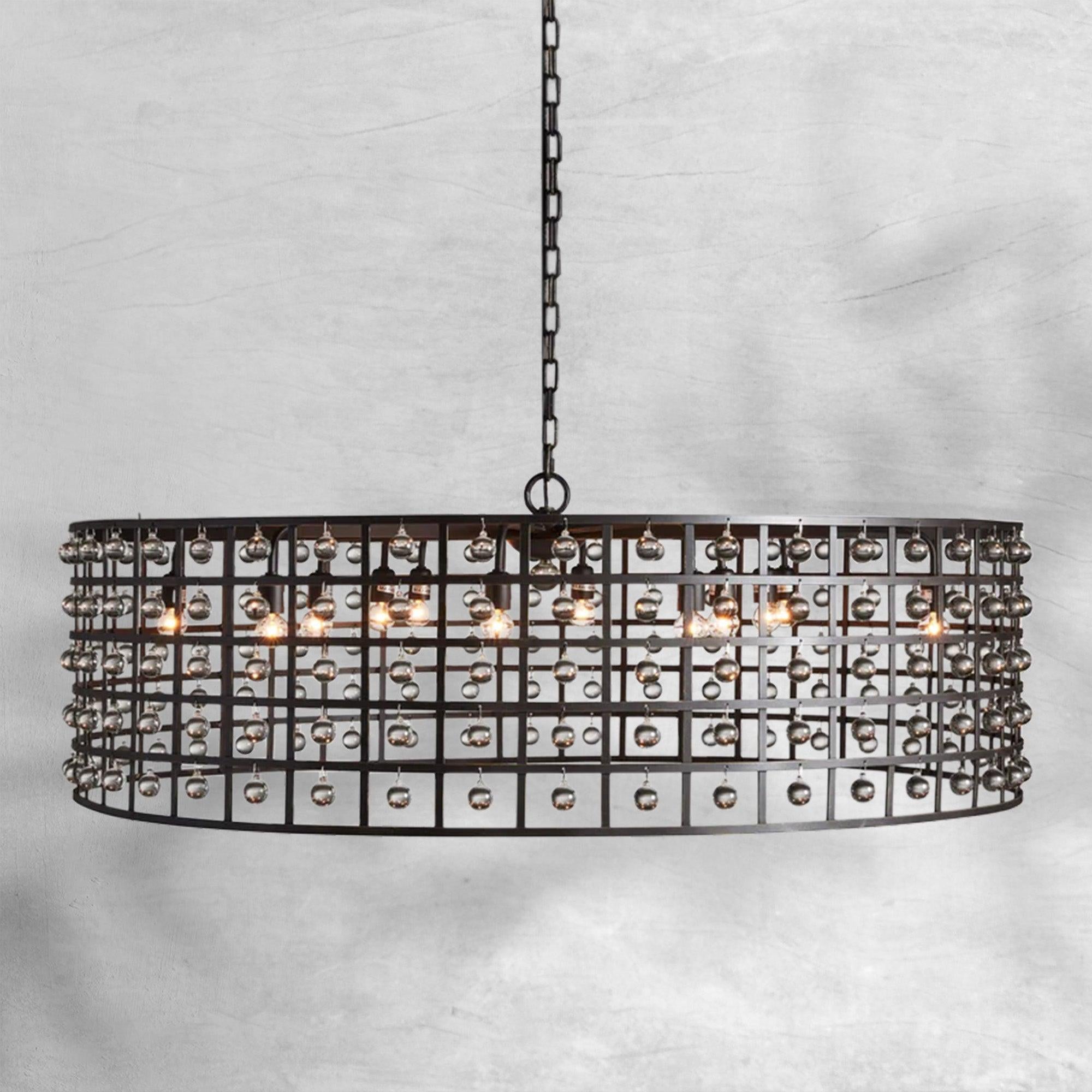La Cage Round Chandelier 6/8/12 Light