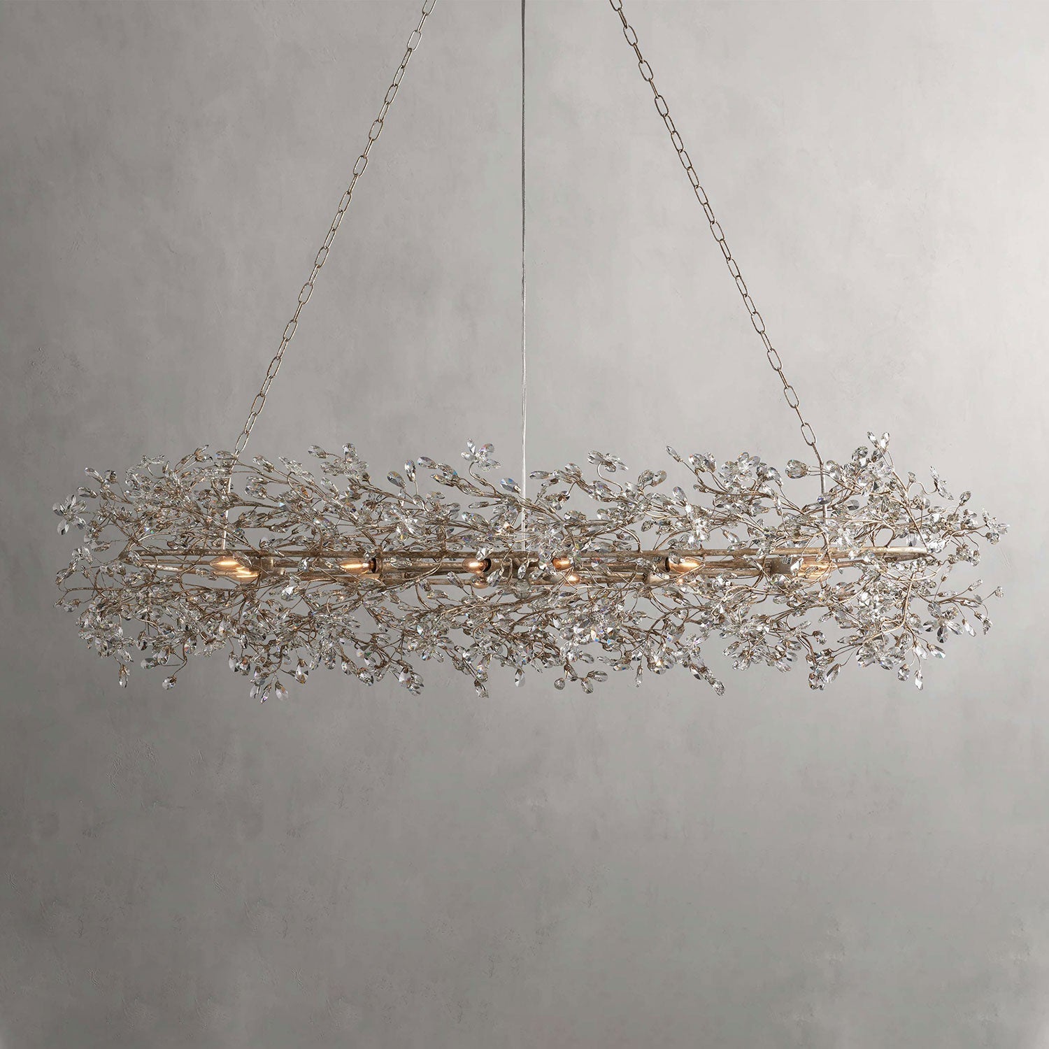 Denise Fiore Oval Chandelier 62", 74"
