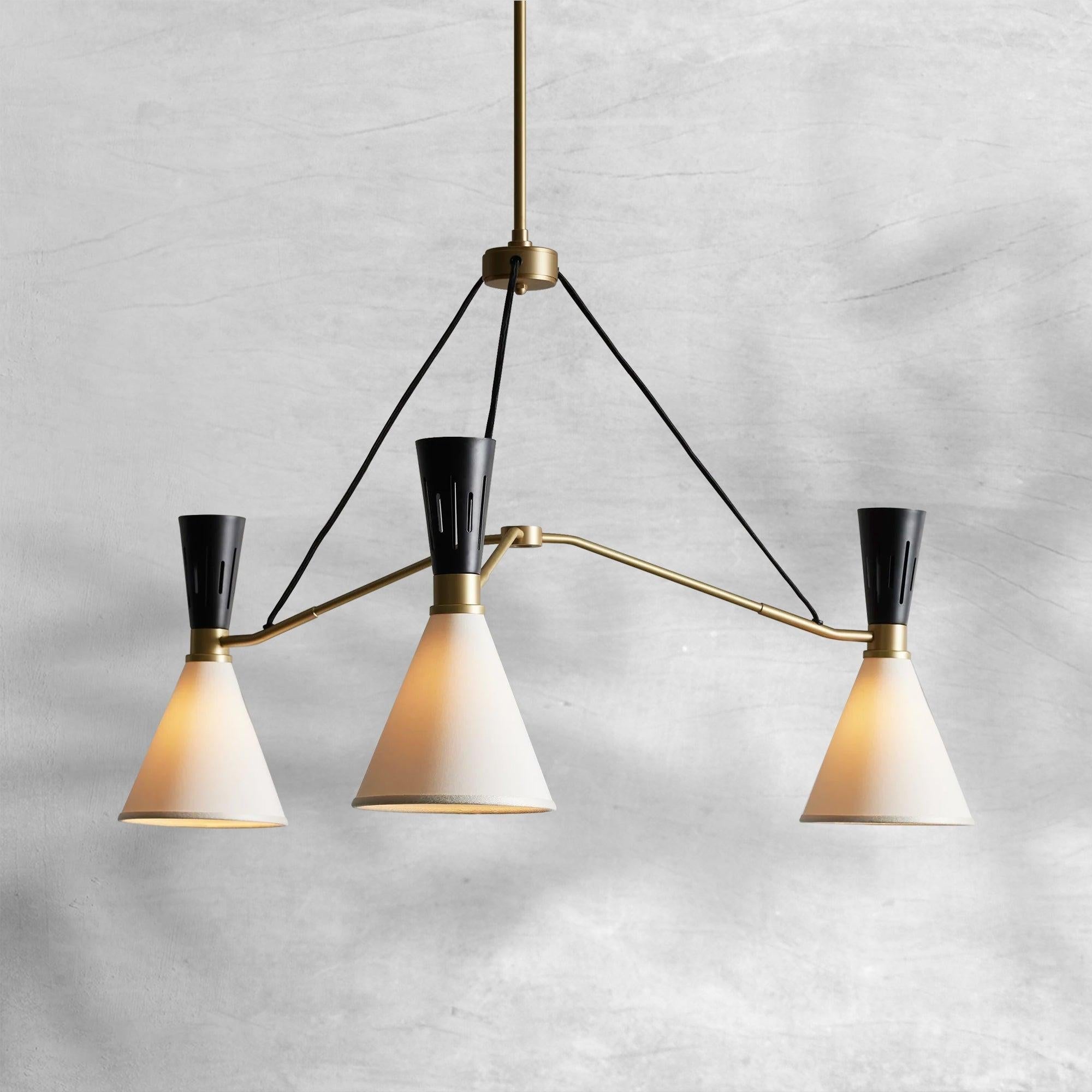 Ramsey 3-Light Round Chandelier