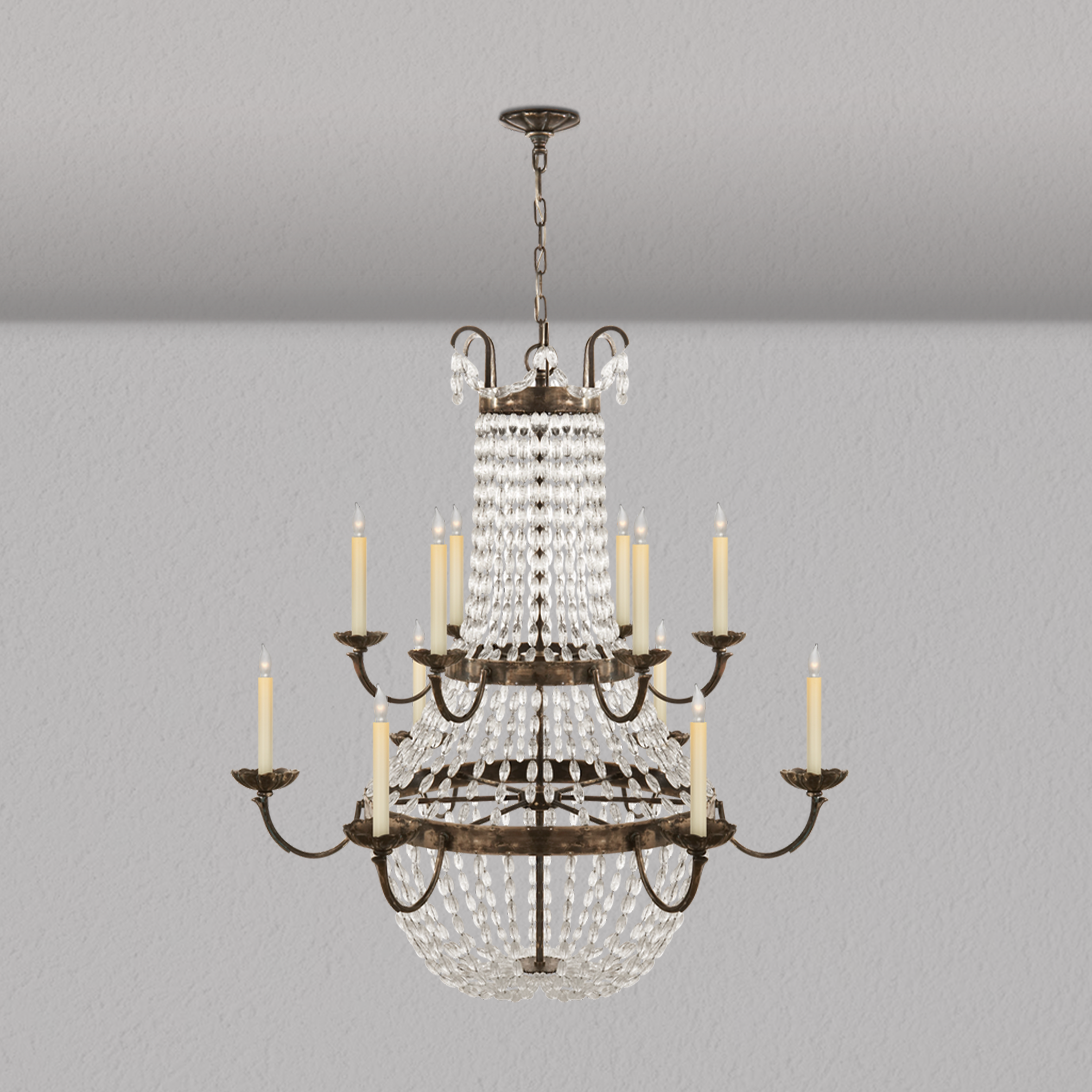 Flear Market Grande Chandelier 39''