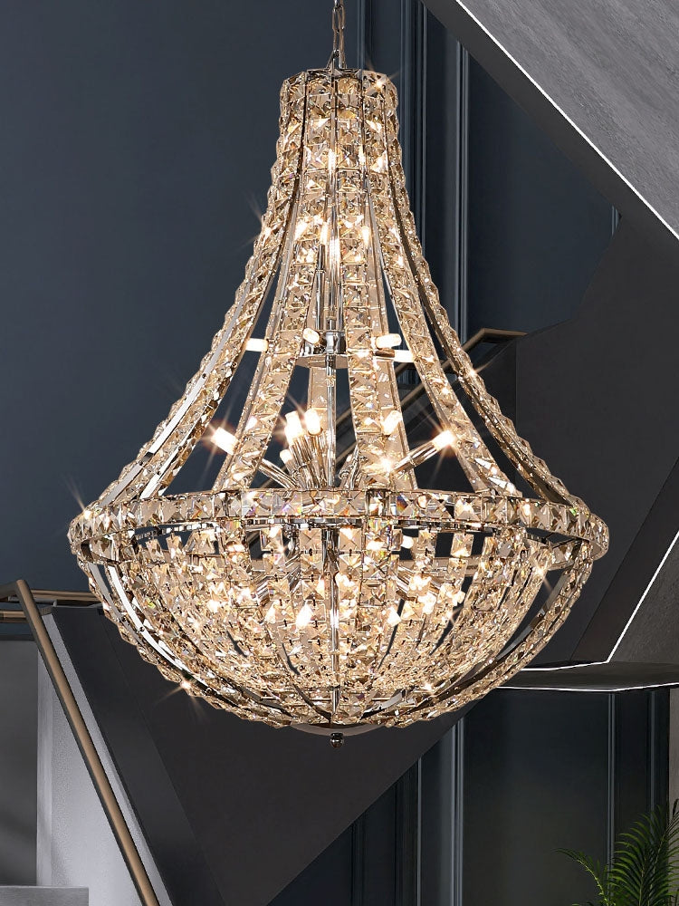 New Extra Large Luxury and Elegant Crystal Chandelier