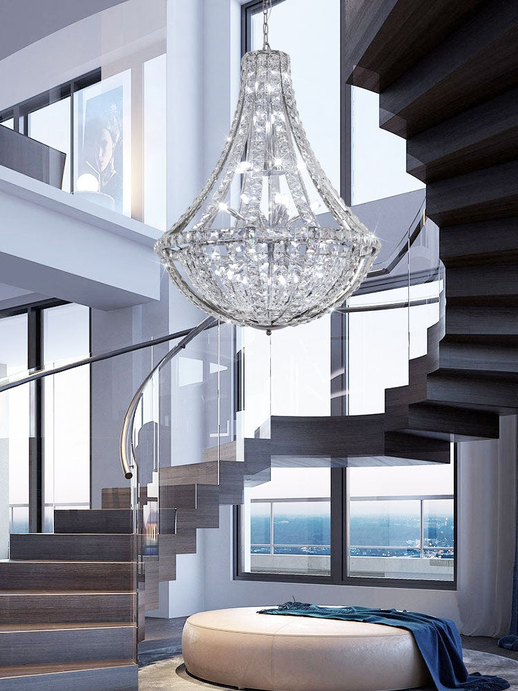New Extra Large Luxury and Elegant Crystal Chandelier