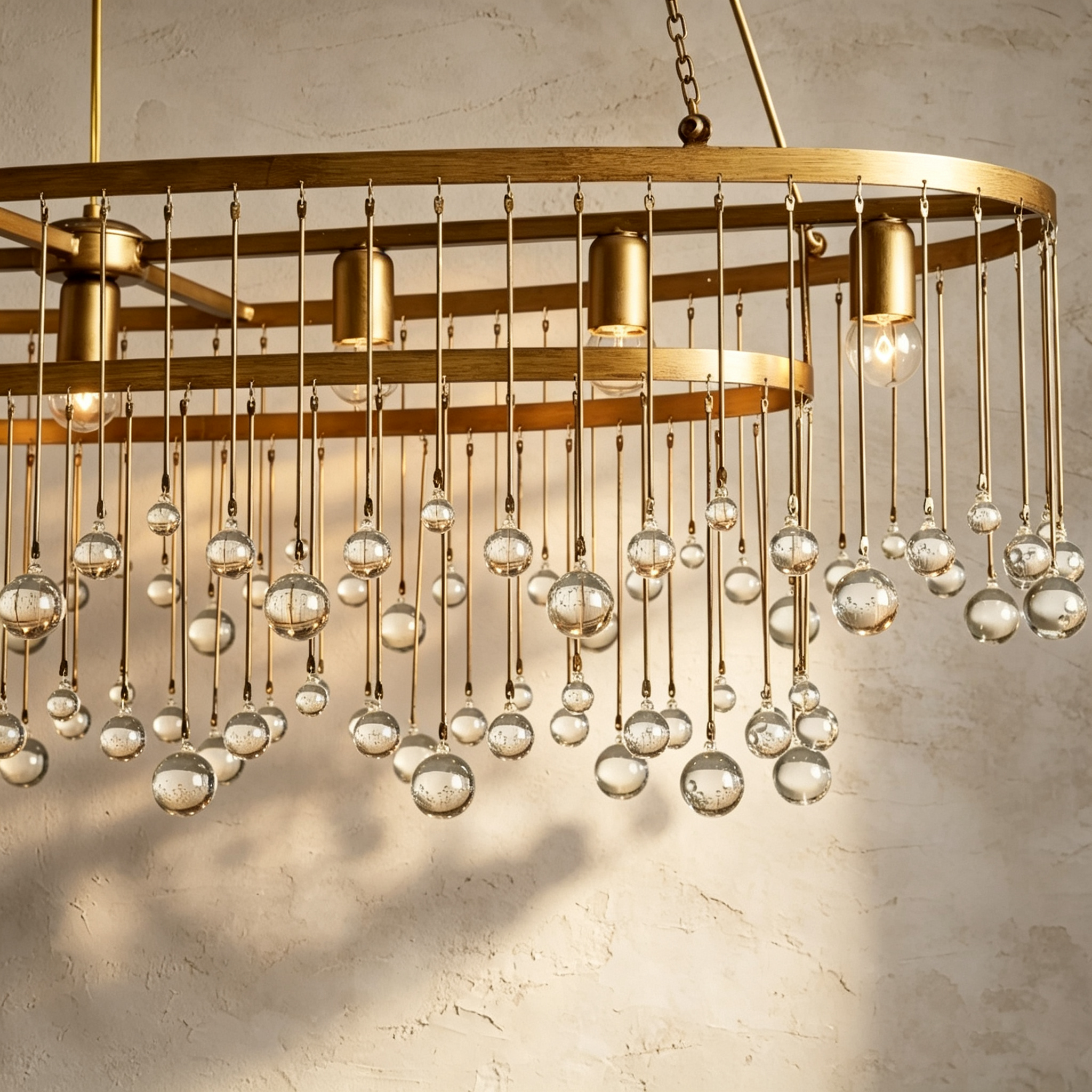 Aubrey 7 Light Oval Chandelier