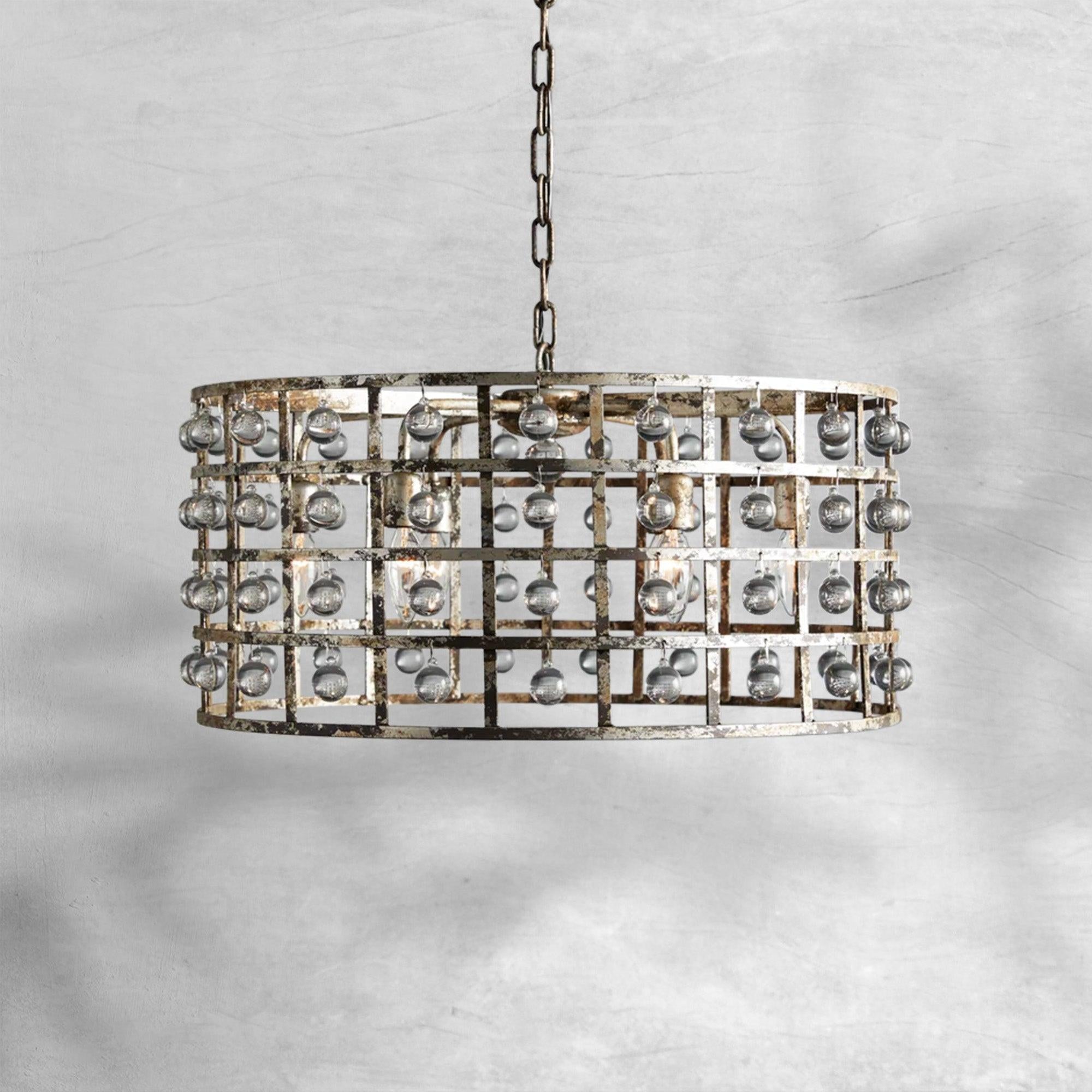 La Cage Round Chandelier 6/8/12 Light