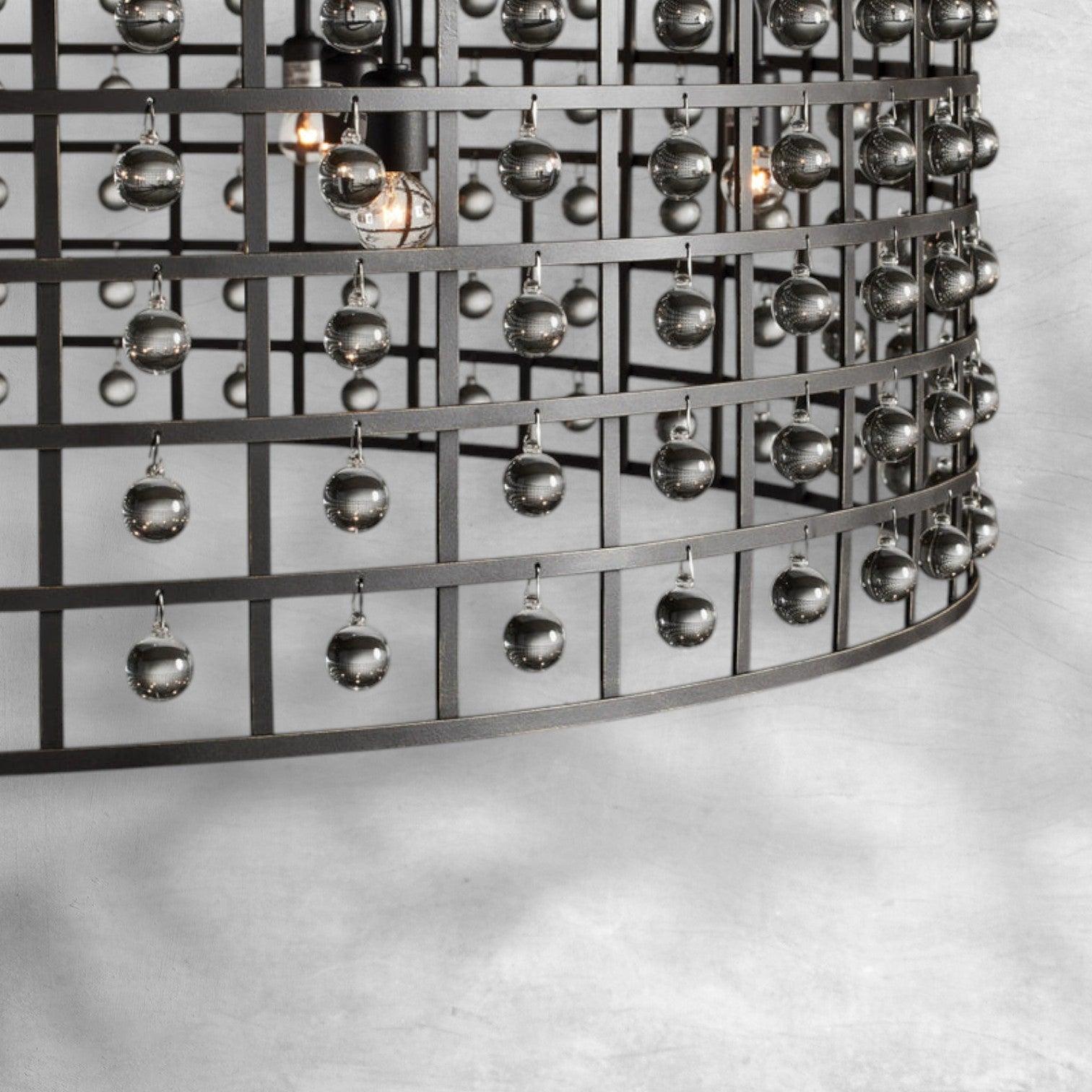 La Cage Round Chandelier 6/8/12 Light