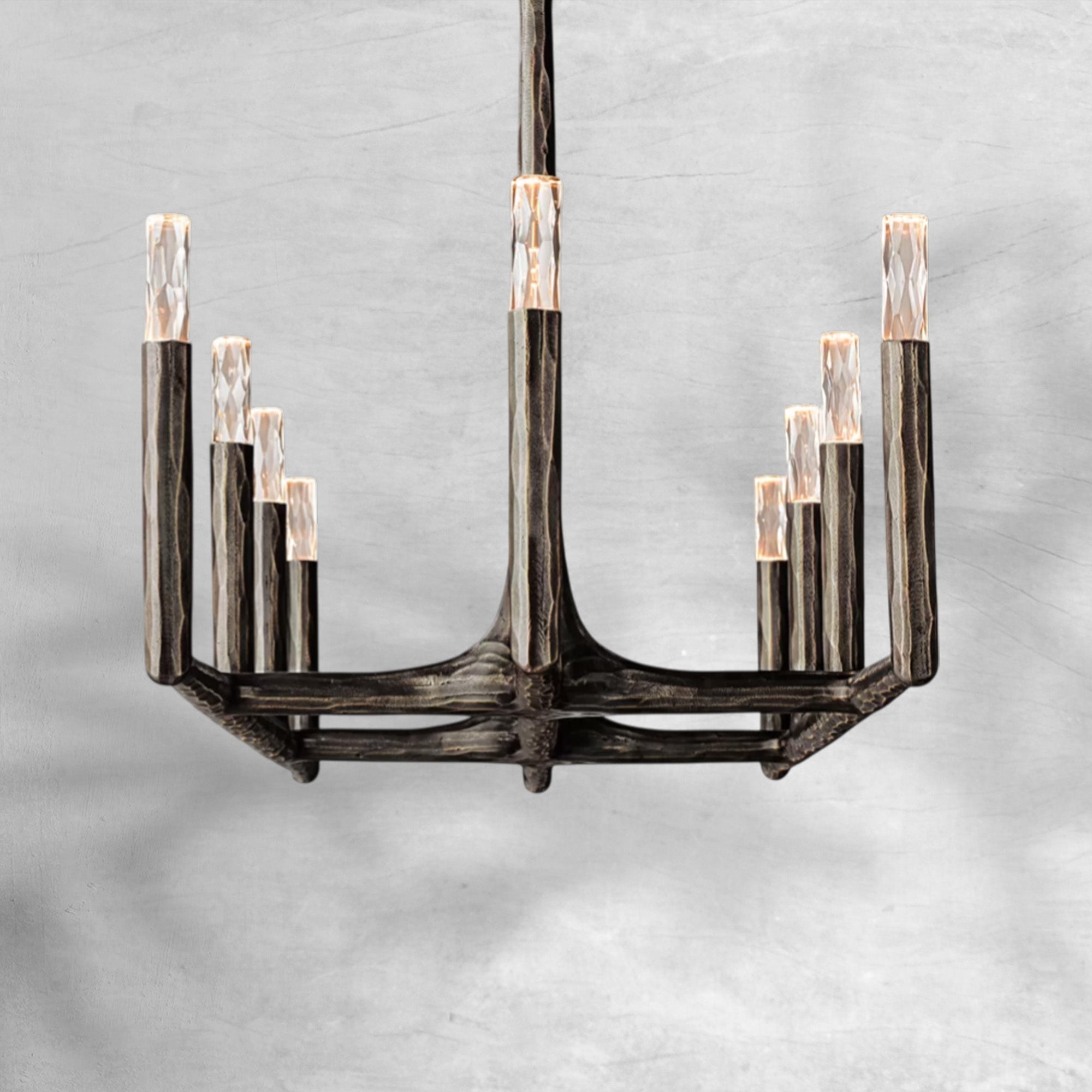 Thalen Forged Linear Chandelier 54" 72" 96"