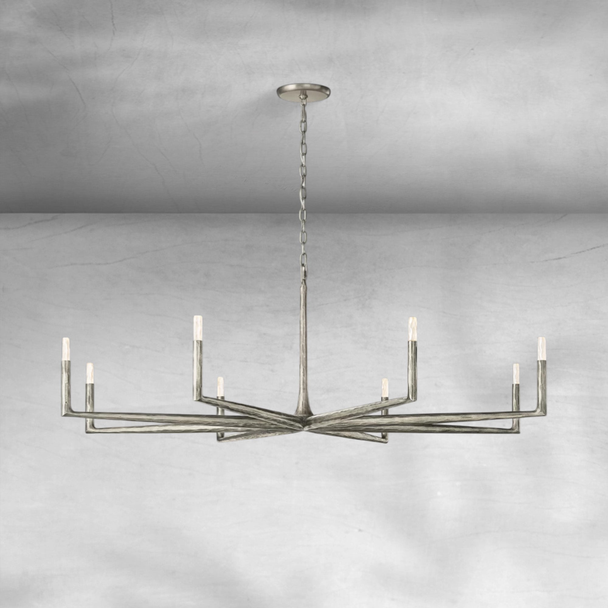 Thalen Forged Round Chandelier 36" 48” 60” 72”