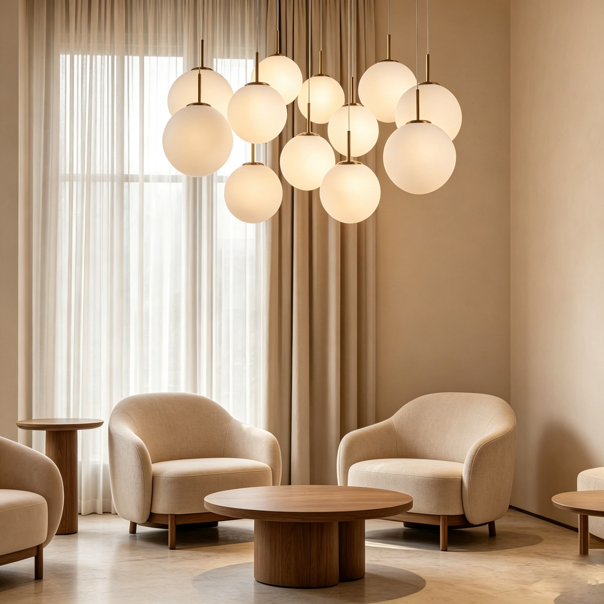 Casen Round Chandelier 20''28''34''43''