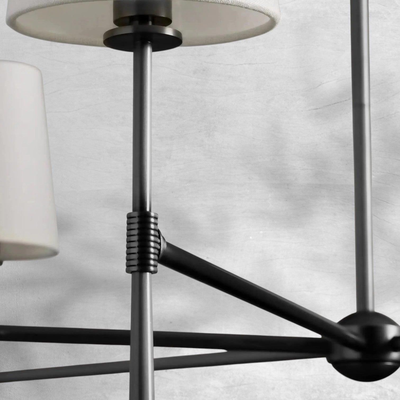 Rhodes Round Chandelier 4/6 Light