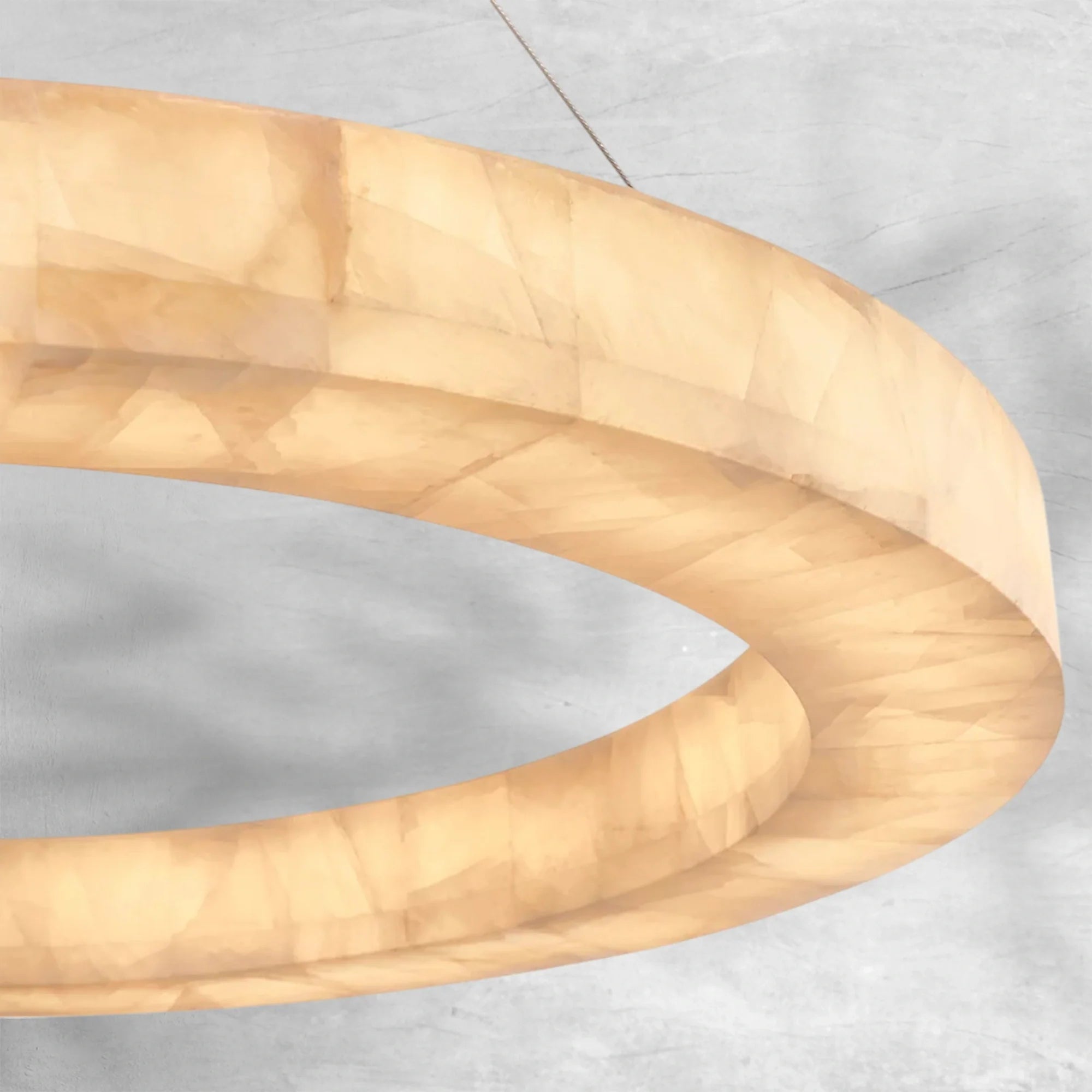 Riora Calcite Round Chandelier 31"40"60"