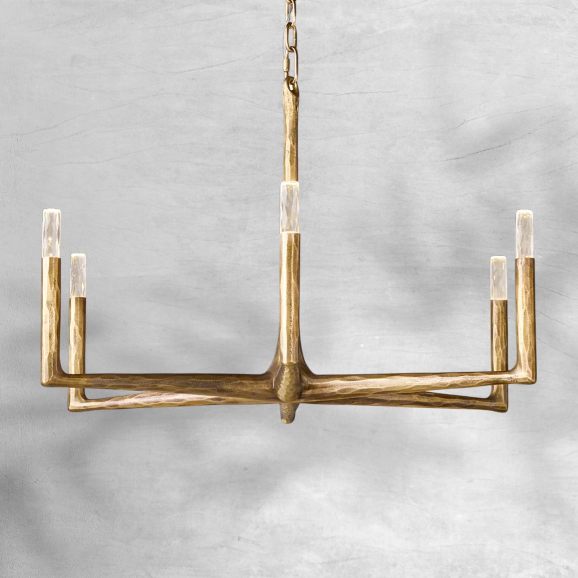 Thalen Forged Round Chandelier 36" 48” 60” 72”