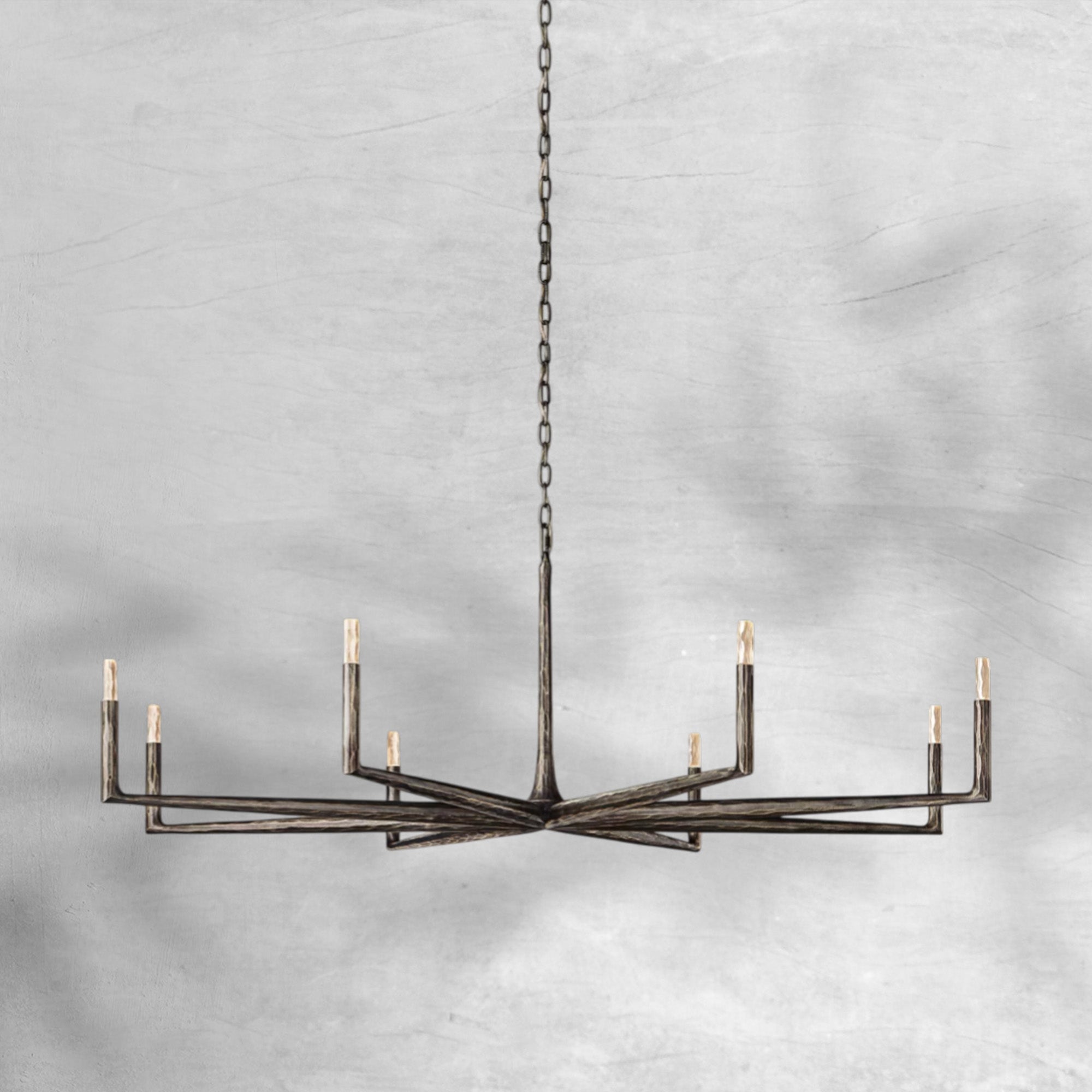 Thalen Forged Round Chandelier 36" 48” 60” 72”