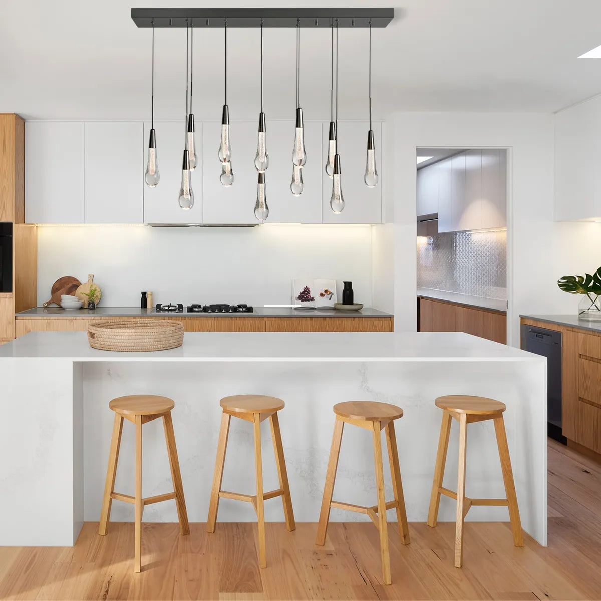 Solitaire Linear Chandelier