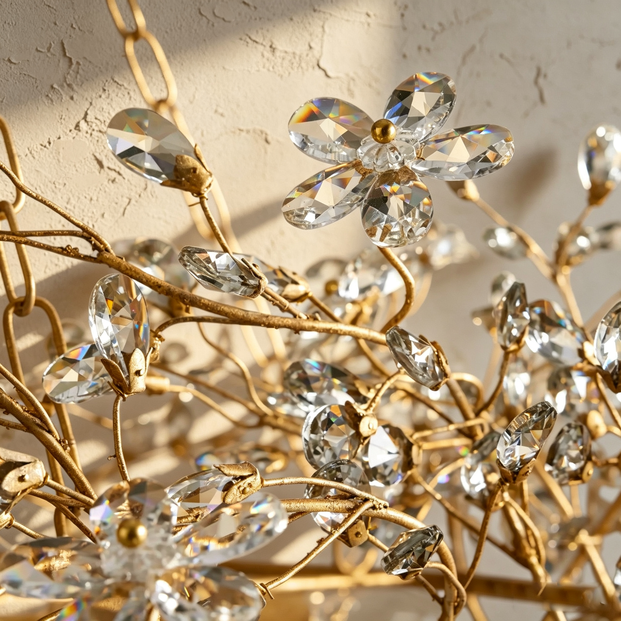 Fiore Crown Chandelier 39" 48" 60"