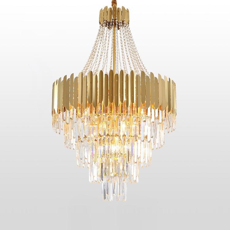 Denise Bobon Kubica Crystal Chandelier