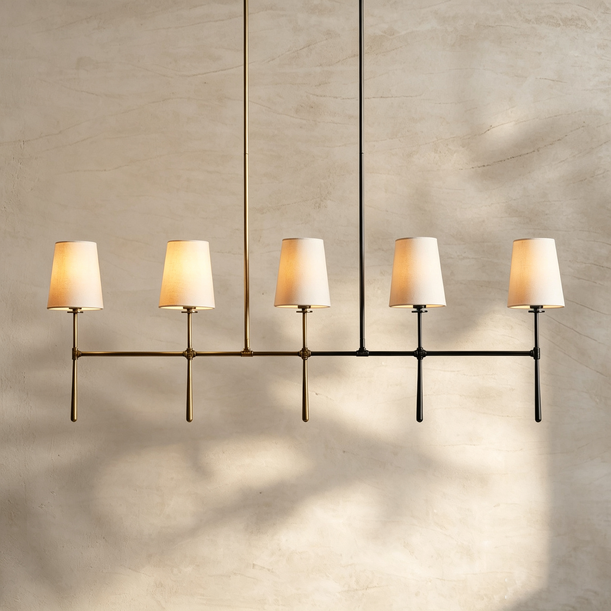 Rhodes Linear Chandelier 5/6 Light
