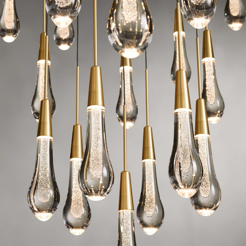 Solitaire Round Chandelier