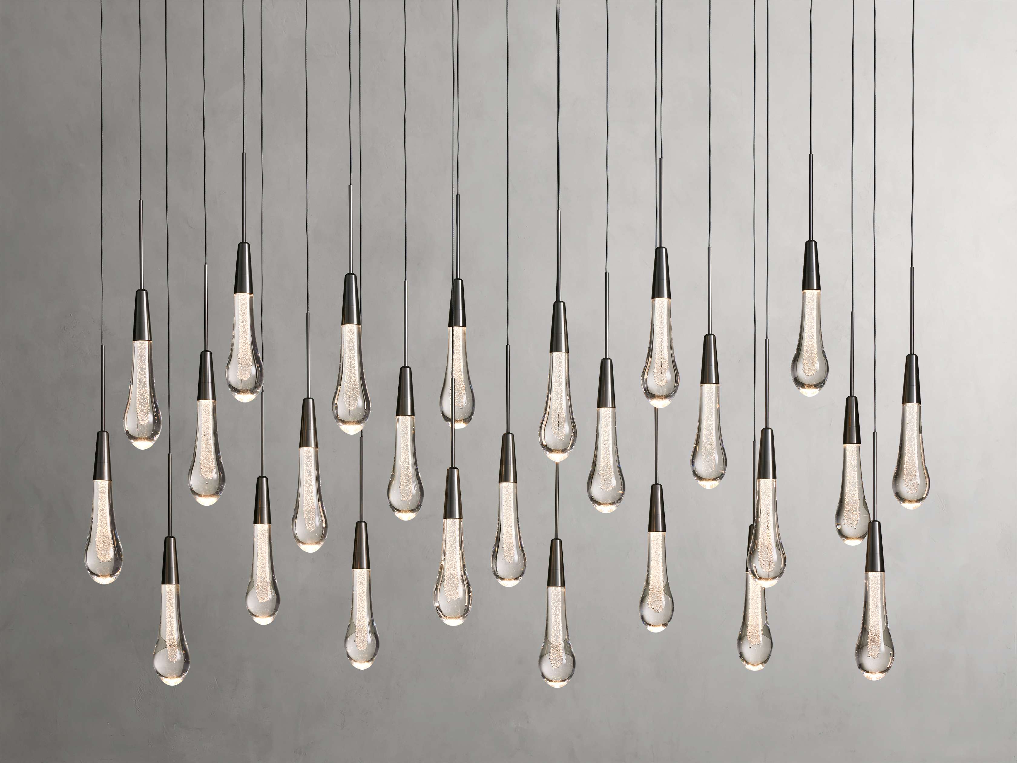 Soltaire Linear Chandelier 37"50"70"87"120"