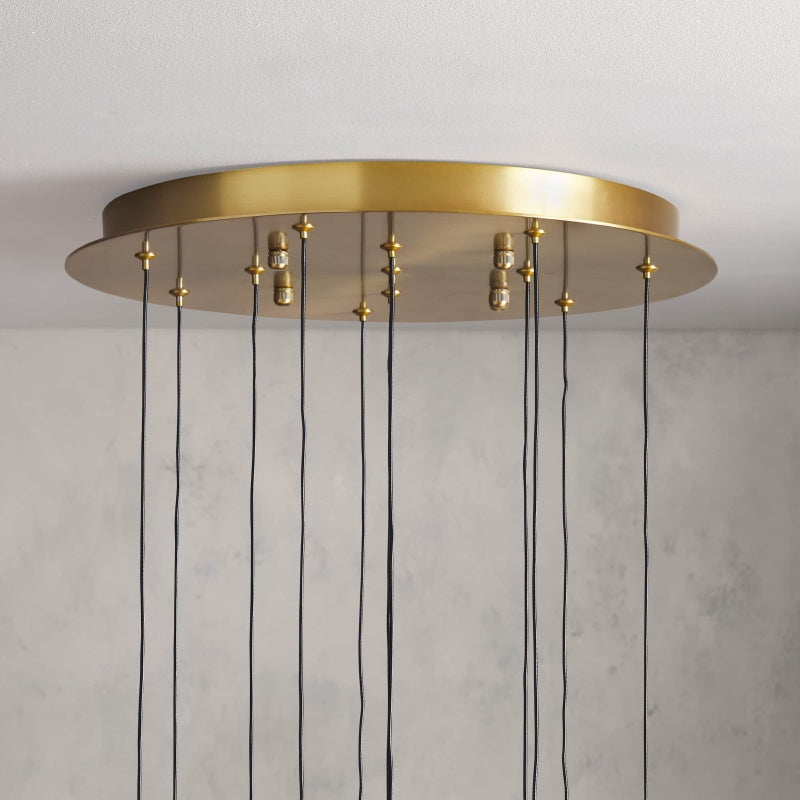 Solitaire Round Chandelier