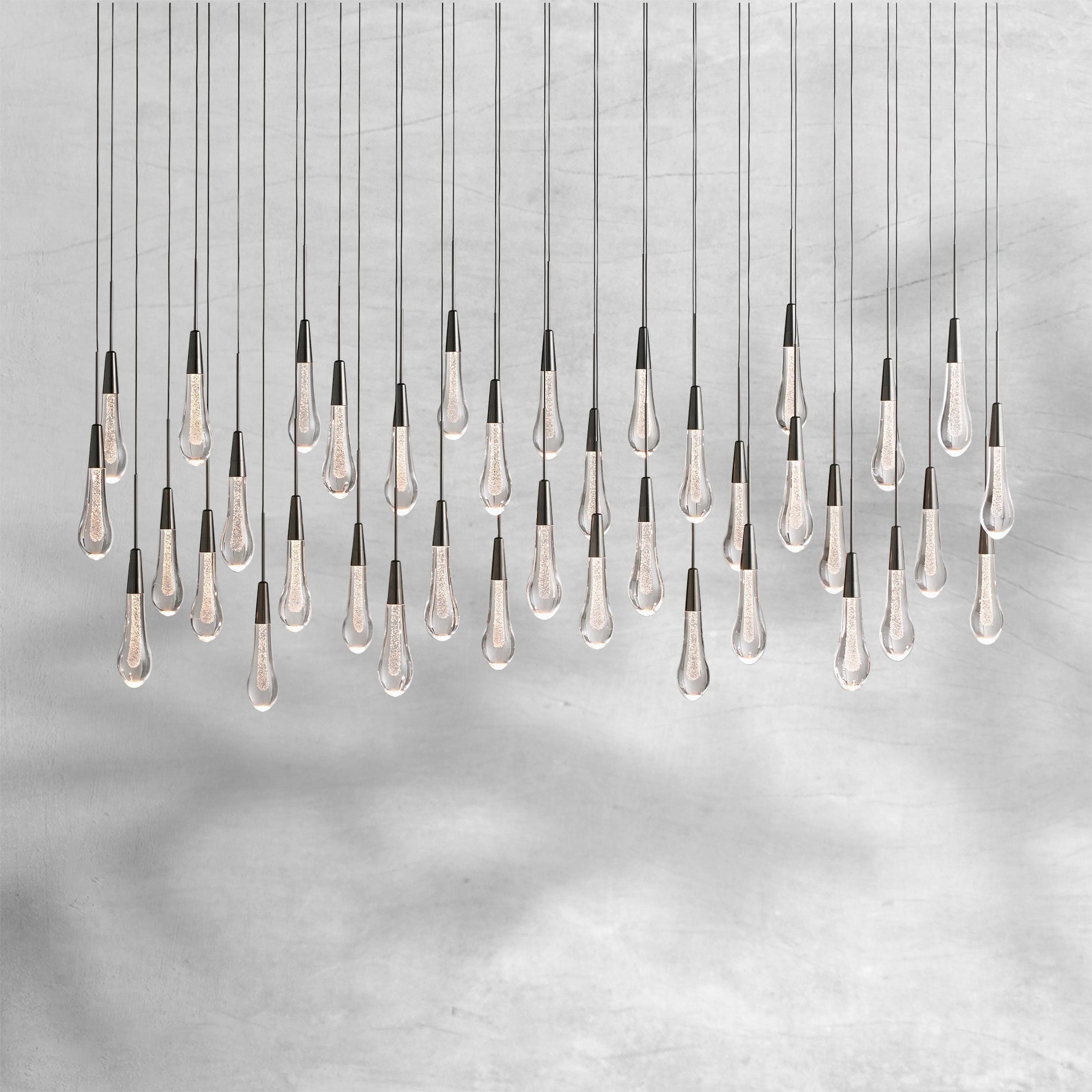 Soltaire Linear Chandelier 37"50"70"87"120"