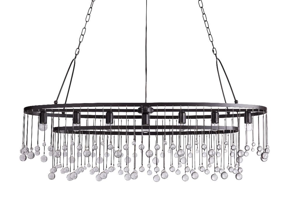 Aubry 7 Light Oval Chandelier
