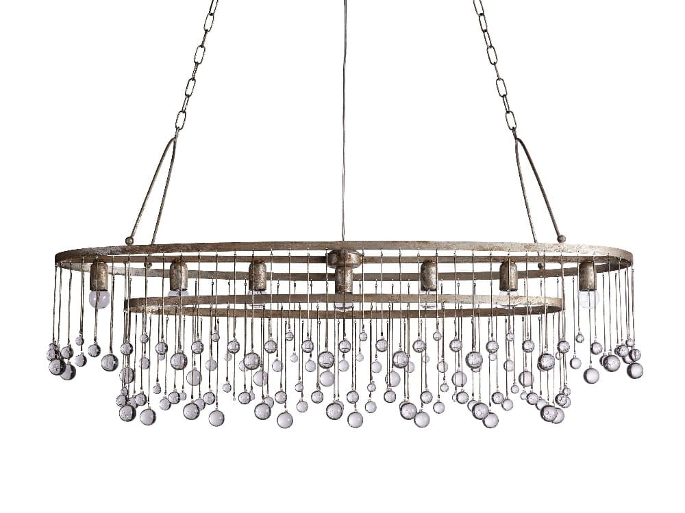 Aubry 7 Light Oval Chandelier