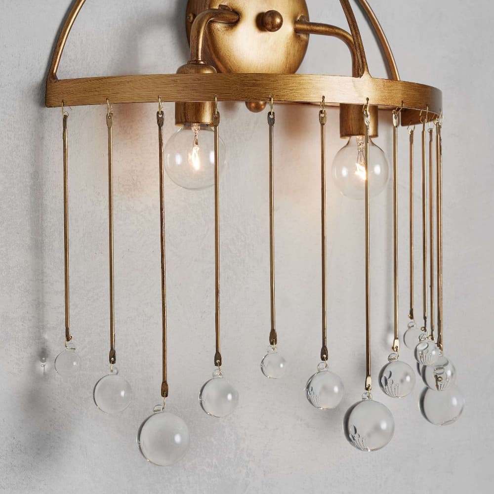 Aubry 2-Light Wall Sconce