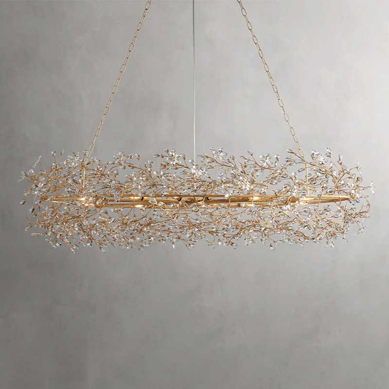 Denise Fiore Oval Chandelier 62", 74"