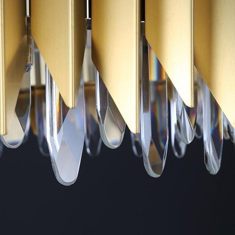 Glacia Halo Crystal Chandelier