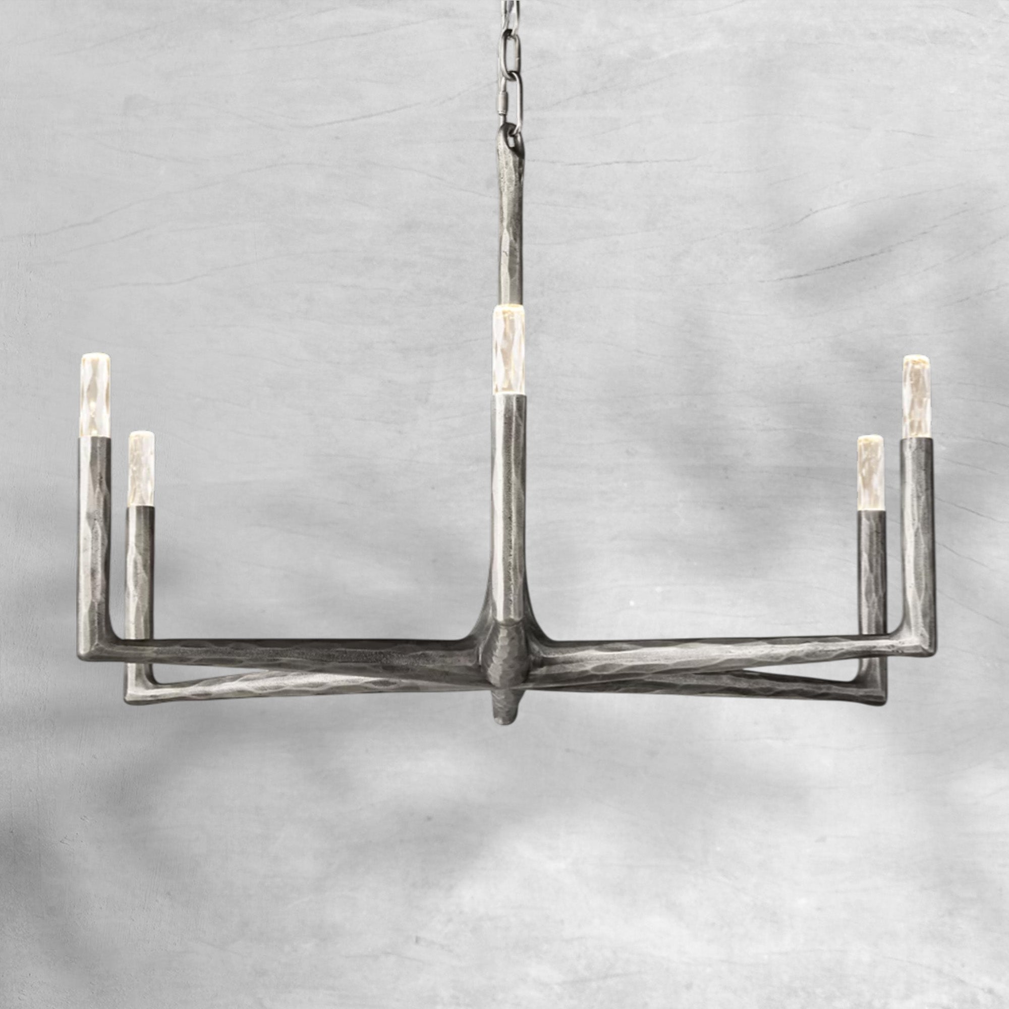 Thalen Forged Round Chandelier 36" 48” 60” 72”