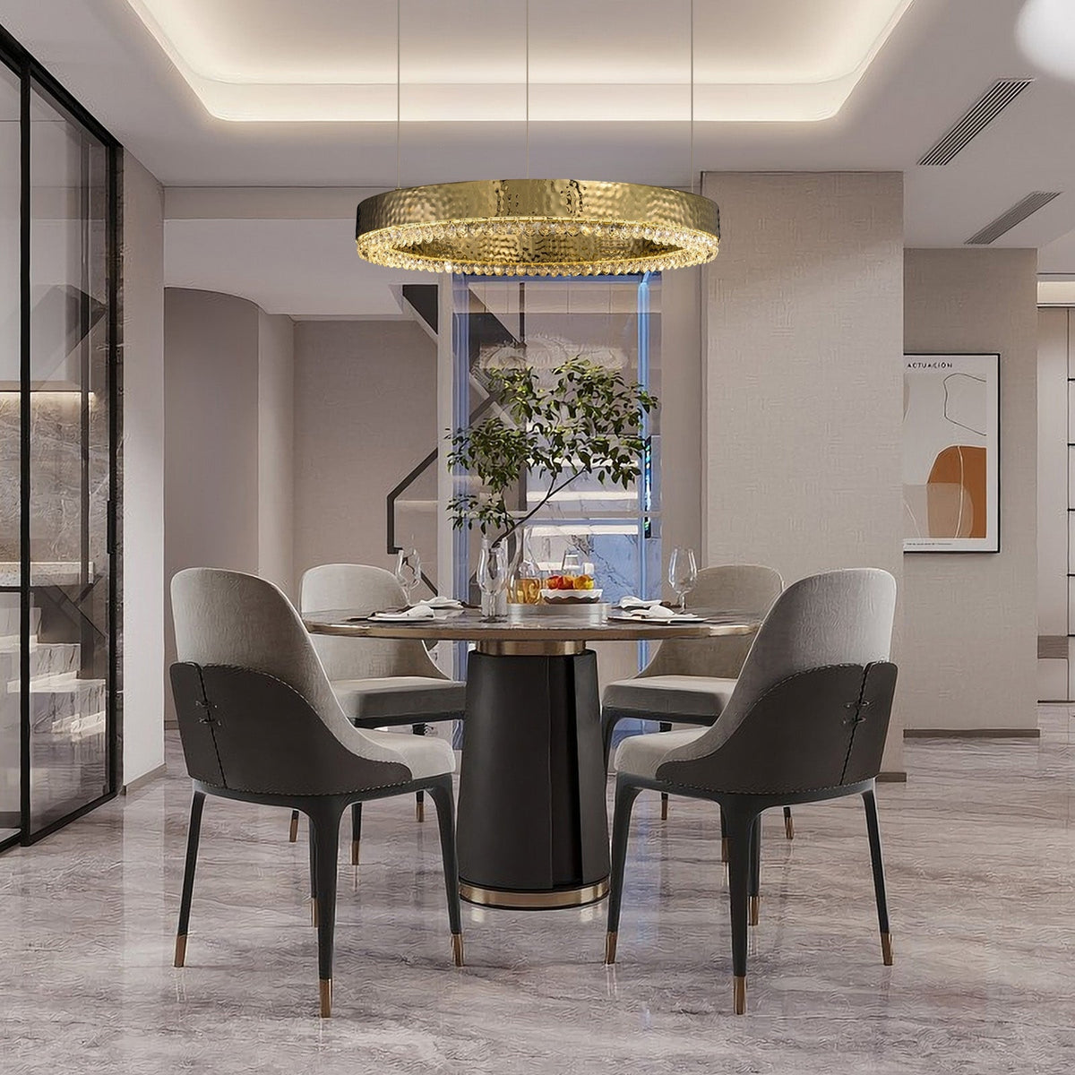 Maria Crystal Modern Pendant Light