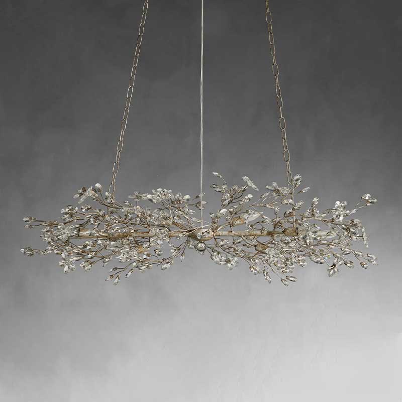 Fiore Linear Chandelier 43"51"68"